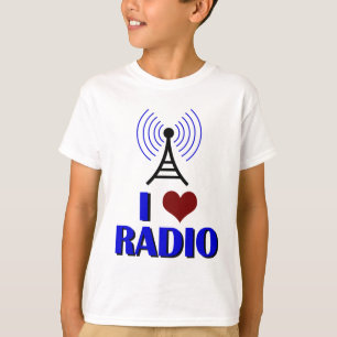 T-shirt J'aime les enfants radio