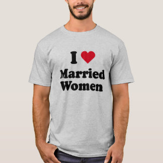 T-shirt J'aime les femmes mariées