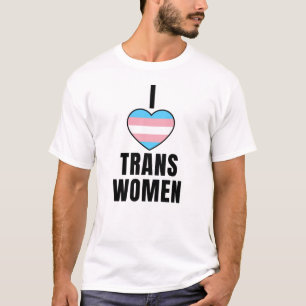T-shirt J'aime les femmes trans