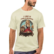 J'aime les fêtes du peuple bavarois et blonde