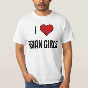 T-shirt J'aime les filles asiatiques
