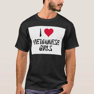 T-shirt J'aime les filles vietnamiennes