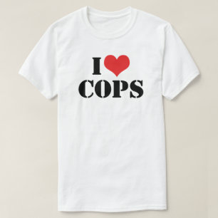 T-Shirt J'aime les flics