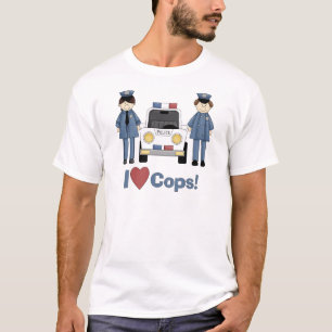 T-shirt J'aime les flics