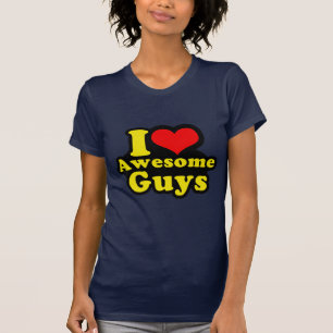 T-shirt J'aime les garçons impressionnants