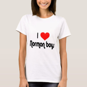 T-shirt J'aime les garçons mormons