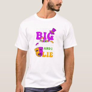 T-shirt J'Aime Les Grandes Perles Design Mardi Gras Perles