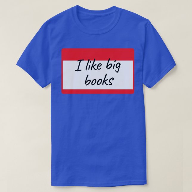 T-shirt J'Aime Les Grands Livres3 (Design devant)