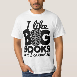 T-shirt J'Aime Les Grands Livres Et Je N'Ai Pas Peur De Li