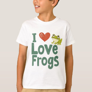 T-shirt J'aime les grenouilles