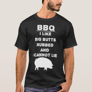 T-shirt J'aime les gros boutons frottés et je ne peux pas 