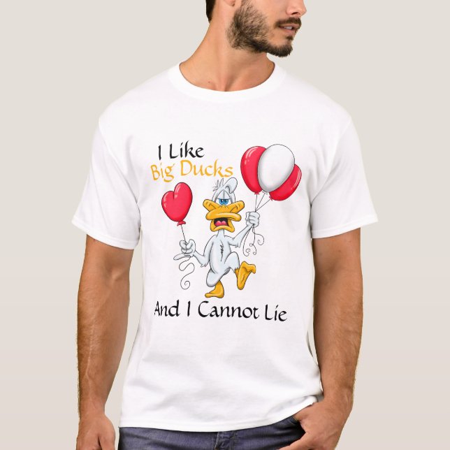 T-shirt J'Aime Les Gros Canards (Devant)