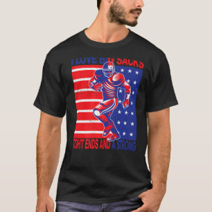 T-shirt J'Aime Les Gros Sacs Fin Serrés Et Un Fort D Usa F