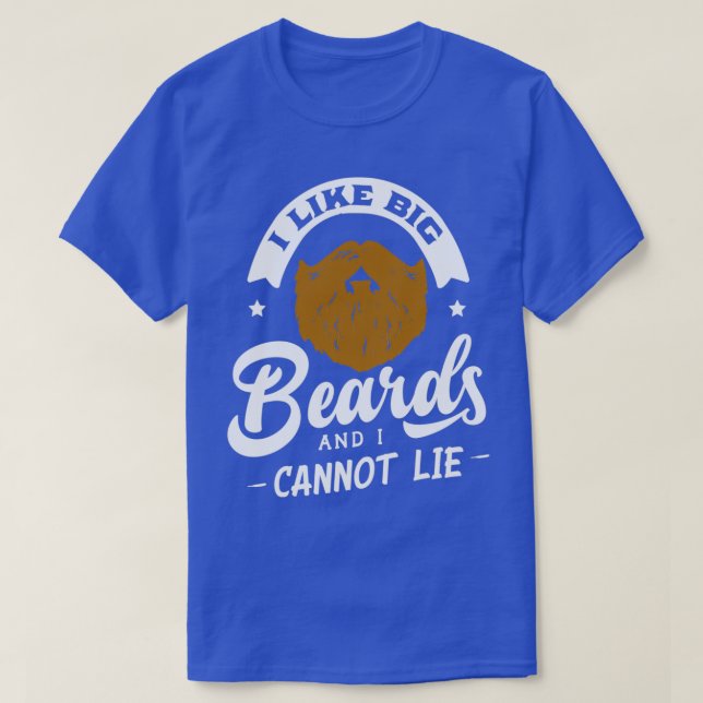 T-shirt J'aime les grosses barbes 22 (Design devant)