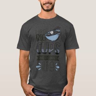T-shirt J'Aime Les Grosses Tasses Et Je Ne Peux Pas Mentir