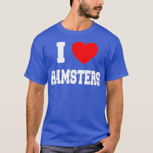 T-shirt J'aime les hamsters
