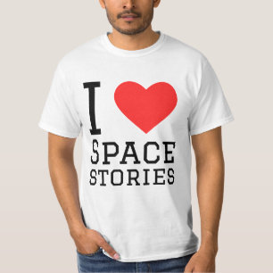 T-shirt J'aime les histoires spatiales