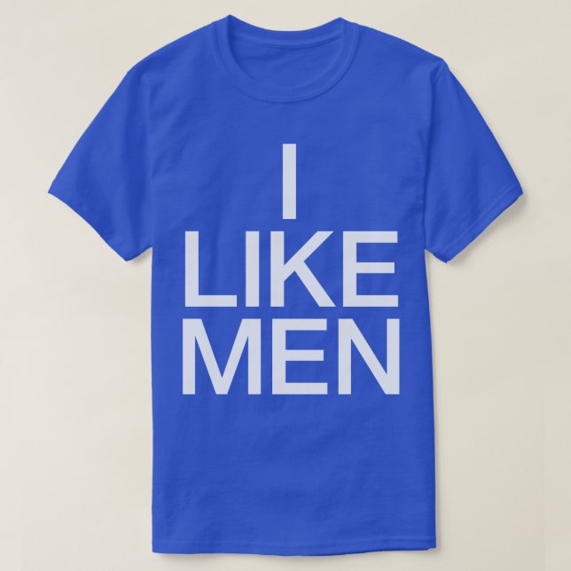 T-SHIRT J'AIME LES HOMMES (Design devant)