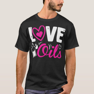 T-shirt J'aime les huiles essentielles huile essentielle a