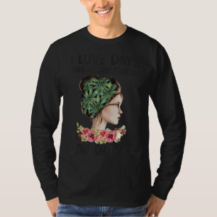 T-shirt J'Aime Les Jours Où Mon Seul Problème Est Sativa O