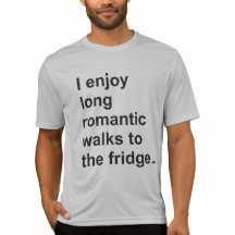 J'aime les longues promenades romantiques jusqu'au