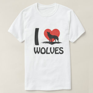 T-shirt J'aime les loups
