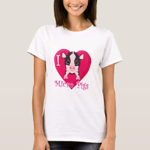 T-shirt J'Aime Les Micro Cochons