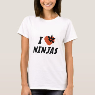 T-shirt J'aime les Ninjas