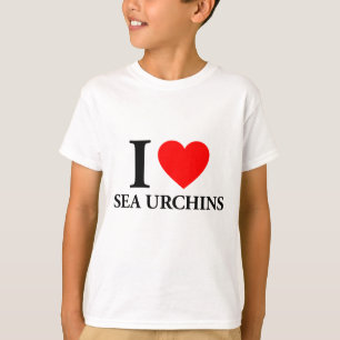 T-shirt J'Aime Les Ourchins De Mer