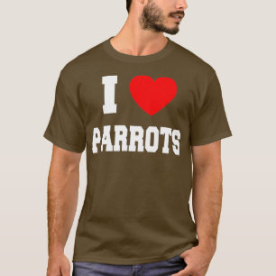 T-shirt J'aime les perroquets