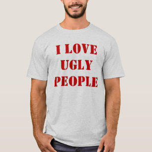 T-shirt J'aime les personnes laides