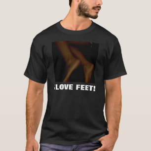 T-SHIRT J'AIME LES PIEDS !