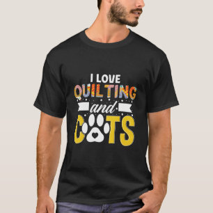 T-shirt J'Aime Les Places Et Chats Tricot De Planche Seams