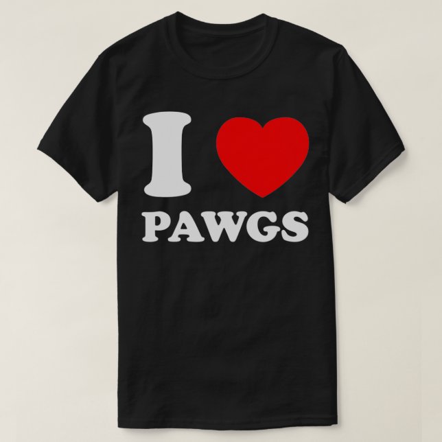 T-shirt J'aime les proies du coeur (Design devant)