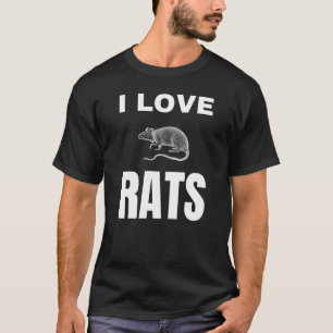 T-shirt J'aime les rats