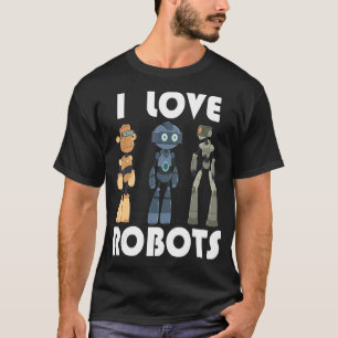 T-shirt J'aime les robots