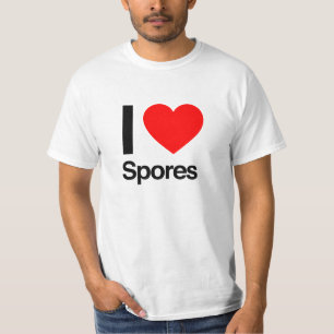T-shirt j'aime les spores