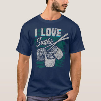 T-shirt J'aime les sushis 1