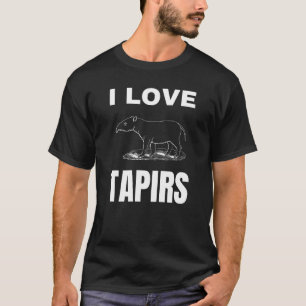 T-shirt J'aime les tapirs