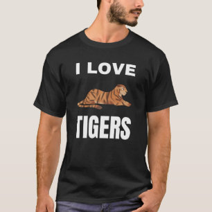T-shirt J'aime les tigres