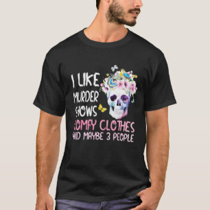 T-shirt J'Aime Les Vidéos De Meurtre Comfy Les Vêtements E