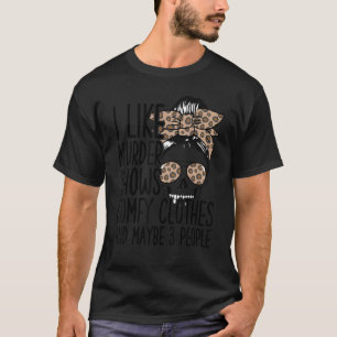 T-shirt J'Aime Les Vidéos De Meurtre Comfy Les Vêtements E