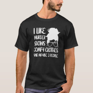 T-shirt J'Aime Les Vidéos De Meurtre Comfy Les Vêtements E