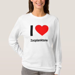 T-shirt j'aime les zooplanctons
