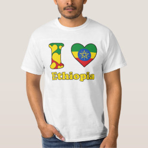 T-shirt J'aime l'Éthiopie