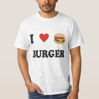 T-shirt J'aime l'hamburger
