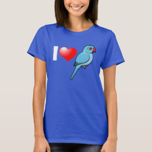 T-shirt J'aime l'Indien bleu Ringnecks