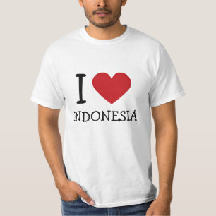 T-shirt J'aime l'Indonésie