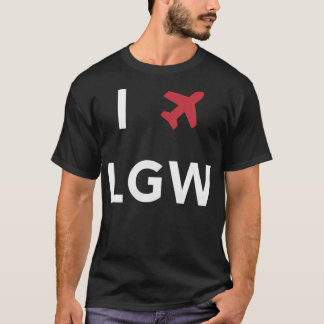 T-shirt J'aime Londres Gatwick Lgw