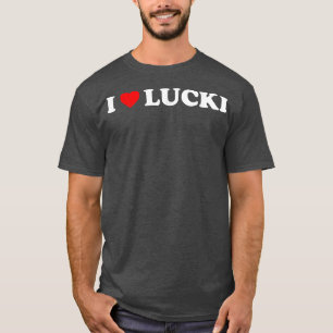 T-shirt j'aime lucki Heart Lucki